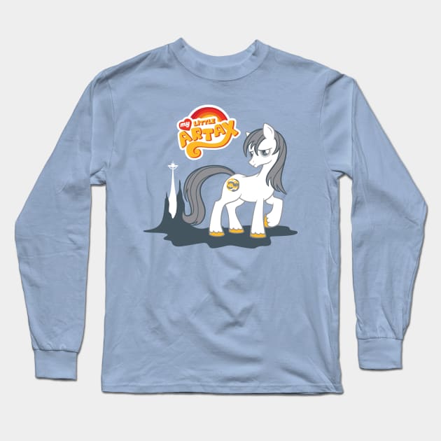 My Little Artax Long Sleeve T-Shirt by Mandrie